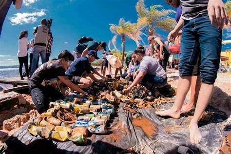 Na Praia Realiza Ação De Limpeza Do Lago Paranoá Resenha De Brasília