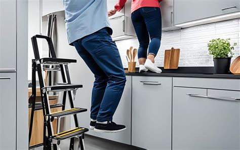 Safely Using Kitchen Ladders and Step Stools