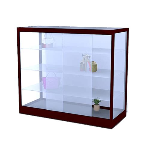 Aluminum Glass Display 3-Layered (Analok Brown) - Top-Works Glass and ...