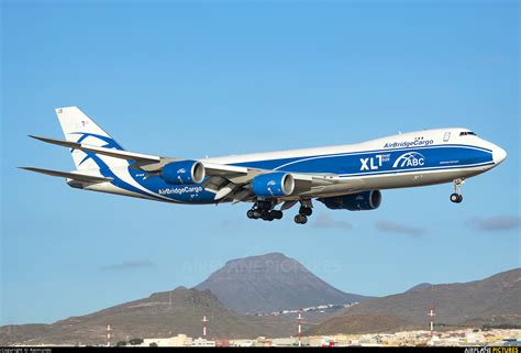 VP BJS Air Bridge Cargo Boeing 747 8F At Tenerife Sur Reina Sofia