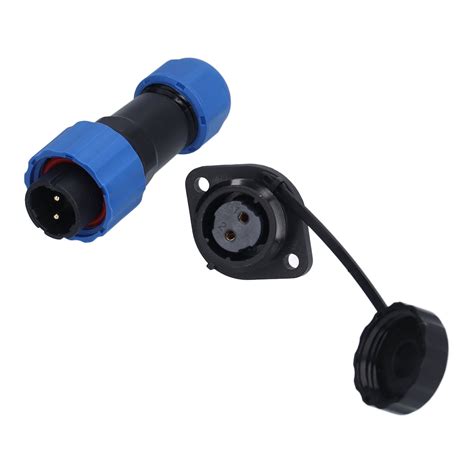 Sp16 Flange Waterproof Aviation Plug Socket Ip68 Male And Female Butt