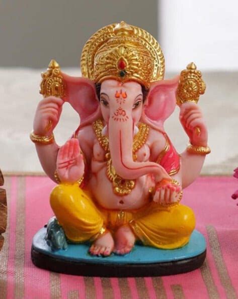 Ganesha/Ganesh/Ganesh Ji/Ganpati Idol/Idols/Murti/Statue, 48% OFF