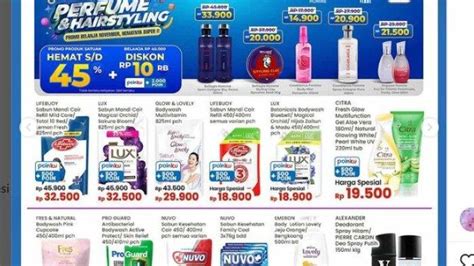 Promo Kjsm Indomaret Superindo Besok November Pampers Harga