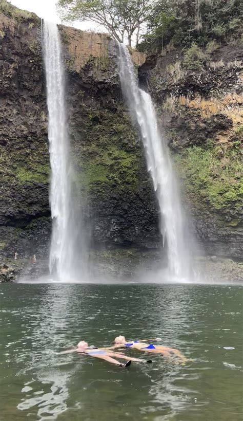 wailua falls | Outdoor, Travel, Waterfall