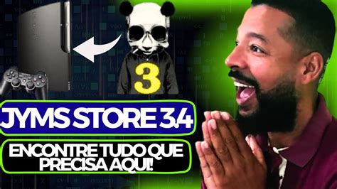 COMO INSTALAR A NOVA LOJA JYMS STORE 3 4 DIRETAMENTE NO PS3 YouTube