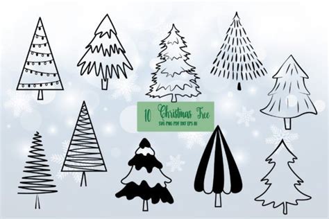 Christmas Tree Svg Christmas Tree Bundle Graphic By JaroenSvgDesign