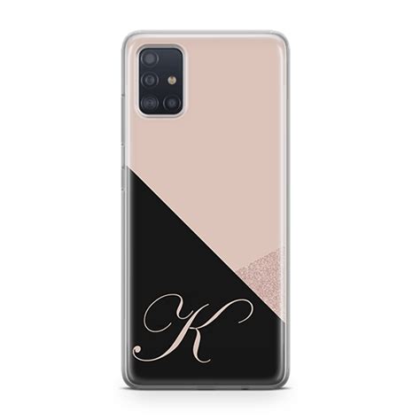 Nude Split Galaxy A71 Case Custom Floral Phone Case