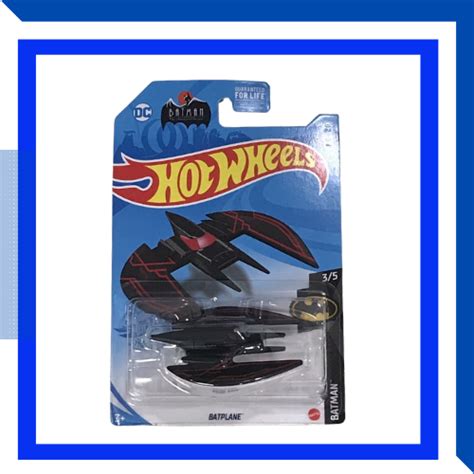 Batplane Hot Wheels Matel Batman Shopee Philippines