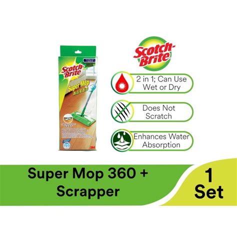 M Scotch Brite Super Mop Set Lazada