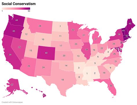 Cultural Conservatism By State