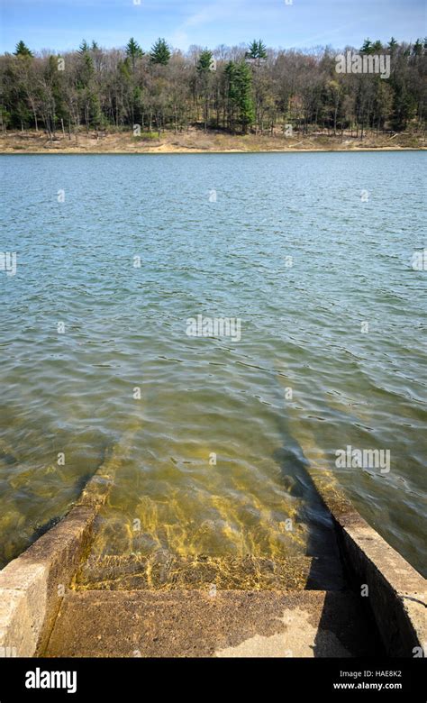 Tionesta Lake and Dam Stock Photo - Alamy