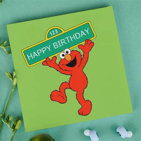 Elmo Happy 1st Birthday