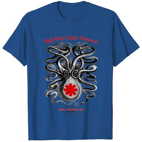 Red Hot Chili Peppers Octopus 1983 T Shirt Sold By Tove Crude SKU