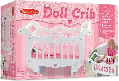 Wooden Doll Crib from Melissa & Doug - School Crossing