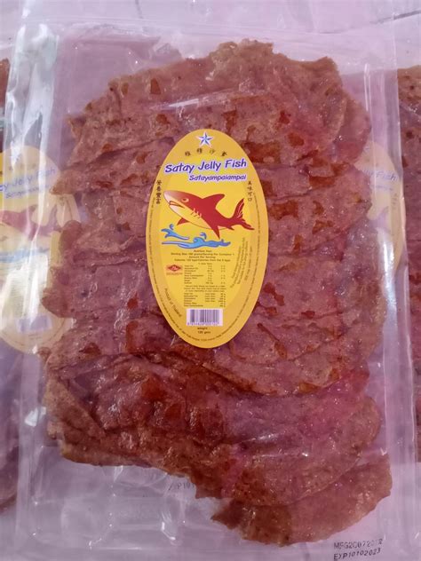 Sate Ikan Satay Jelly Fish Malaysia Halal 120g Lazada Indonesia