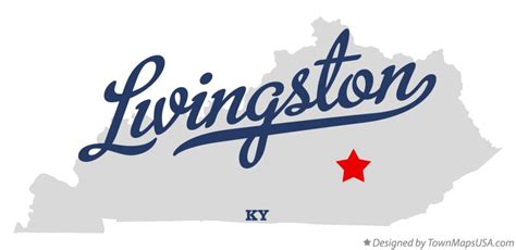 Map of Livingston, KY, Kentucky