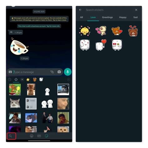 Whatsapp Testing Sticker Search Feature In Latest Beta Version