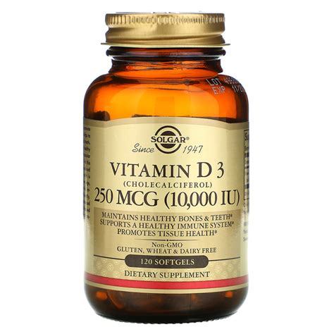 Solgar Vitamin D Iu Softgels