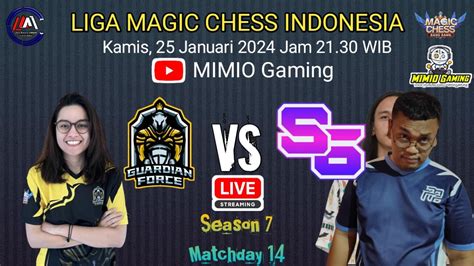 Guardian Force Vs Sexy Six Liga Magic Chess Indonesia Season Youtube