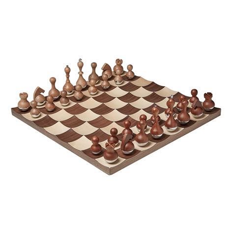 Umbra Wobble Chess Set | Design Is This