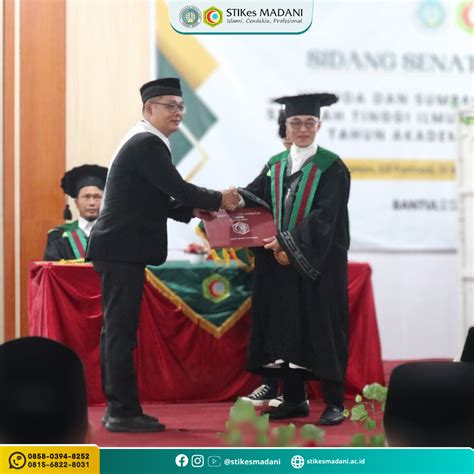 Stikes Madani Gelar Sidang Senat Terbuka Dan Wisuda Tahun Akademik