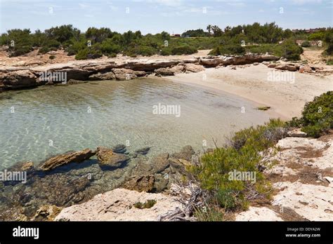 Lo Ribellet Beach LAmetlla De Mar Stock Photo Alamy