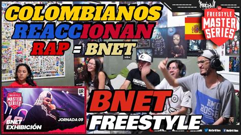 COLOMBIANOS REACCIONAN Al FREESTYLE PURO De BNET En FMS BNET Igual