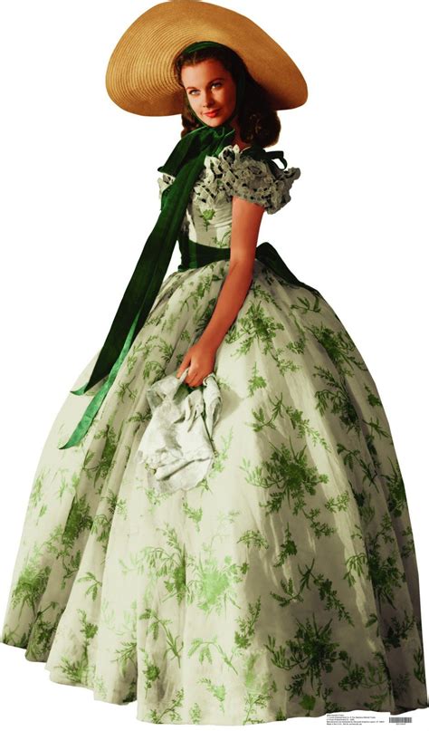 Vivien Leigh Gone With The Wind The Frothy Floral Barbecue Dress I