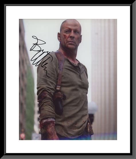 Bruce Willis Signed Movie Photo - Etsy