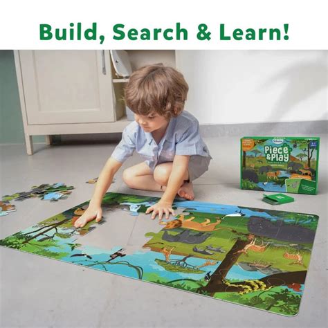 Piece & Play Amazing Animals | Jigsaw Puzzle (ages 3-7) – Skillmatics US