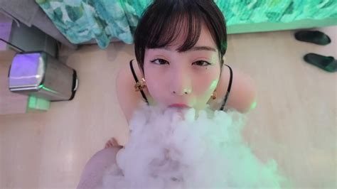 Obokozu Sucking A Vape And A Dick Of Her Beloved Husband