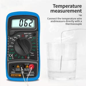 Aneng AN8205C Portable AC DC Digital Multimeter Martview