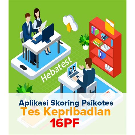 Jual Paket Aplikasi Skoring Psikotes Tes Kepribadian 16 PF Shopee