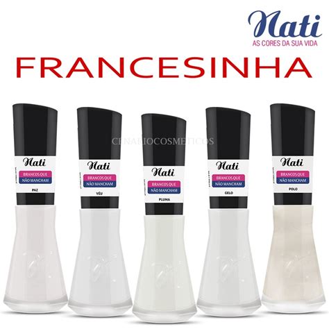 Novo Kit Francesinha Esmalte Nati Cole O Bqnm Lan Amento Shopee Brasil