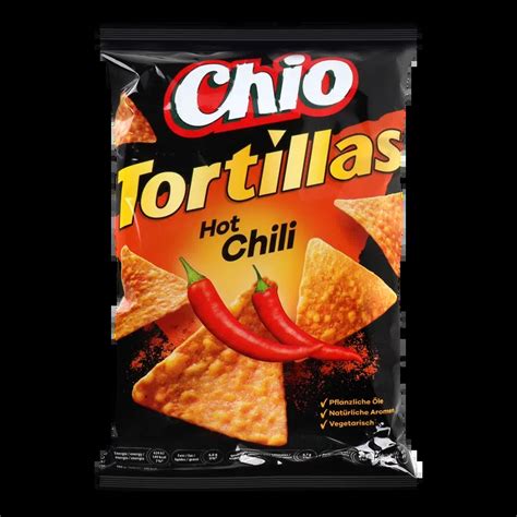 Чипси кукурудзяні Chio Tortillas Hot Chili 110г онлайн супермаркет Сільпо