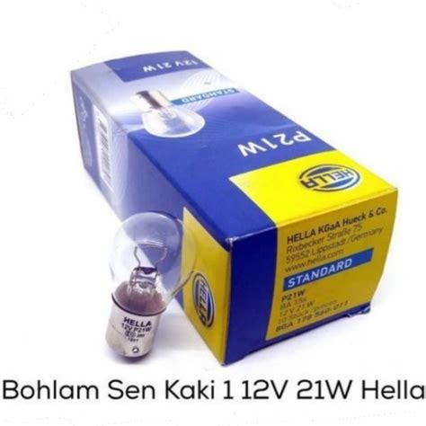 Jual Bohlam Lampu Sein Rem Putar Single Original Hella V W Perbuah