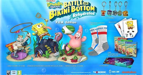 NickALive SpongeBob SquarePants Battle For Bikini Bottom Rehydrated Gets Two Special Editions