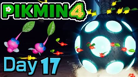 Pikmin 4 Winged Pikmin VS Groovy Long Legs Boss Serene Shores DAY