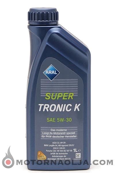 Motorno olje Aral Super Tronic K 5W-30