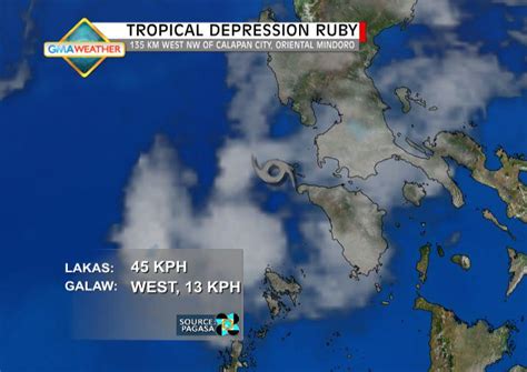 Imready On Twitter Matapos Maglandfall Humina Na Ang Bagyong Rubyph