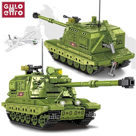 Russian 2S19 Msta Self Propelled Howitzer 979 Pieces BrickArmyToys