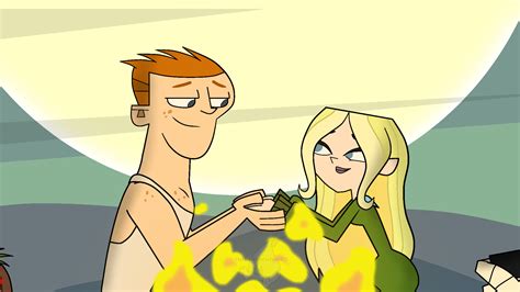 Dawn and Scott but they're the Campfire Couple. I wonder who's gonna ...