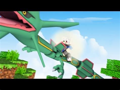 Minecraft LENDÁRIO RAYQUAZA 15 PIXELMON ICE HARDCORE Sky YouTube