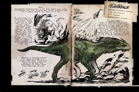 Ark Survival Evolved Velonasaur Species Guide How To Tame Locations