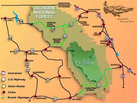 Bighorn National Forest | The Sights and Sites of America