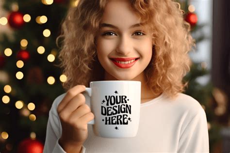 Christmas Coffee Cup Mockup Graphic By Mockup Infinity Creative Fabrica