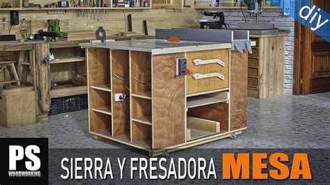 Sierra Y Fresadora De Mesa Casera Paoson Blog DIY HERRAMIENTAS