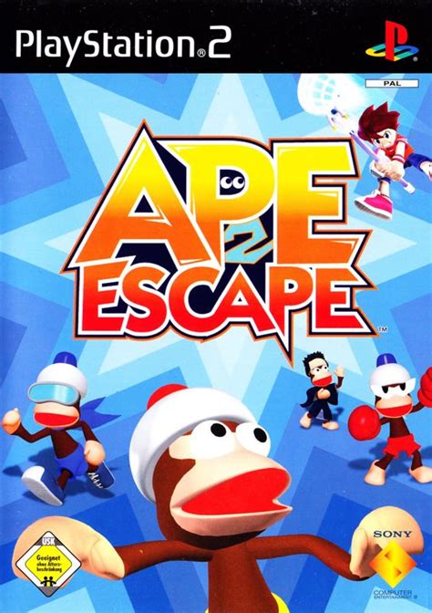 Ape Escape 2 2002 Box Cover Art Mobygames