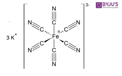 Potassium Ferricyanide Structure Properties Uses And Faqs