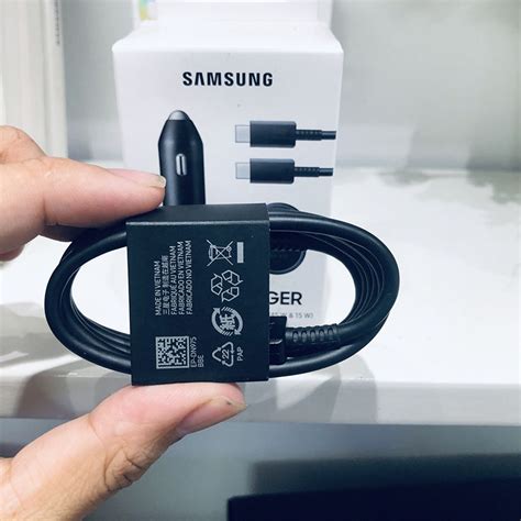 Tẩu sạc xe hơi 45w Samsung EP-L5300XBEGWW (Super Fast Dual) - Fullbox ...